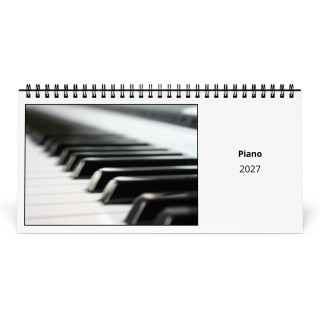 Piano 2027 Desk Calendar