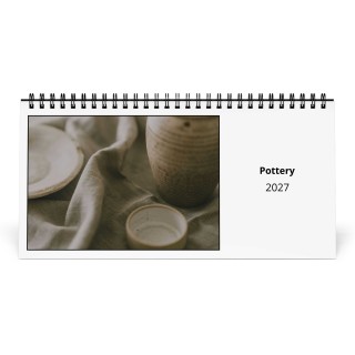 Pottery 2027 Desk Calendar