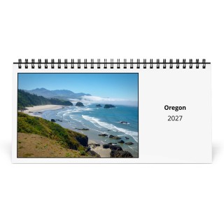 Oregon 2027 Desk Calendar