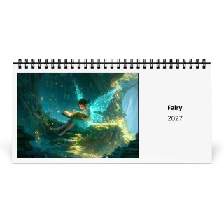 Fairy 2027 Desk Calendar