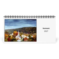 Vermont 2027 Pöytäkalenteri
