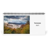 Tennessee 2027 Calendario da Tavolo