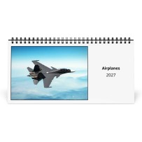 Flugzeuge 2027 Tischkalender