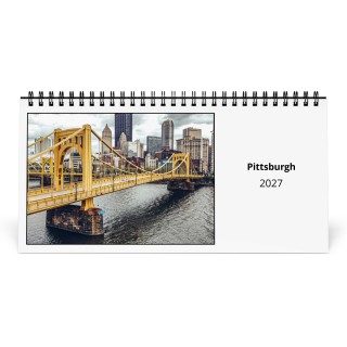 Pittsburgh 2027 Desk Calendar