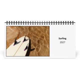 Surfing 2027 Desk Calendar