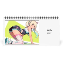 Waifu 2027 Calendario da Tavolo