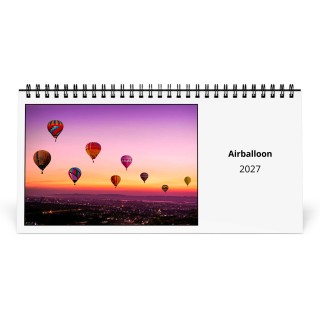 Airballoon 2027 Desk Calendar