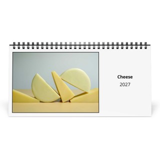 Cheese 2027 Desk Calendar