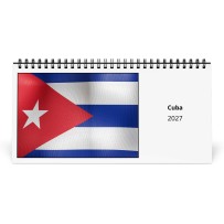 Cuba 2027 Skrivebordskalender
