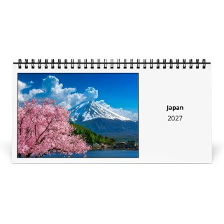 Japan 2027 Desk Calendar