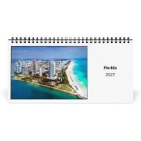 Florida 2027 Calendario de Escritorio