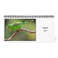 Parrot 2027 Desk Calendar