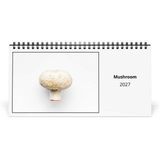 Mushroom 2027 Desk Calendar