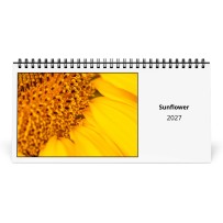 Girasole 2027 Calendario da Tavolo