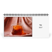 Thé 2027 Calendrier de Bureau