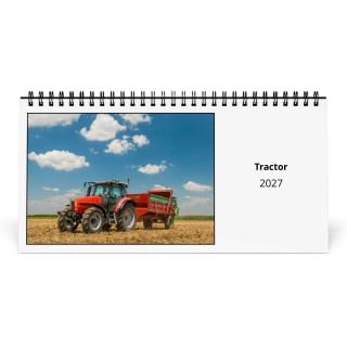 Tractor 2027 Desk Calendar