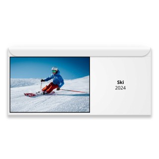 Ski 2024 Magnetic Calendar