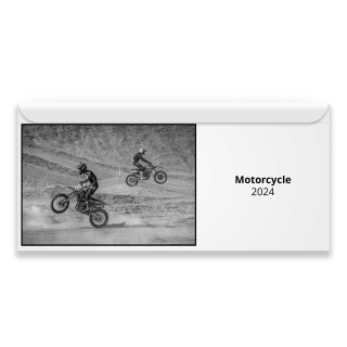 Motorcycle 2024 Magnetic Calendar