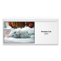 Persian Cat 2024 Magnetic Calendar