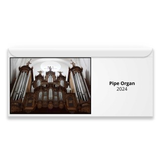 Pipe Organ 2024 Magnetic Calendar