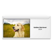 Golden Retriever 2024 Magnetic Calendar