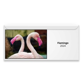 Flamingo 2024 Magnetic Calendar