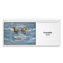 Crocodile 2026 Calendrier Magnétique