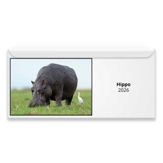Hippo 2026 Magnetic Calendar