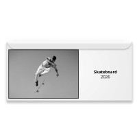 Skateboard 2026 Calendrier Magnétique