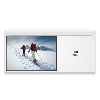 Ski 2026 Magnetic Calendar
