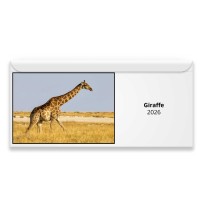 Girafe 2026 Calendrier Magnétique