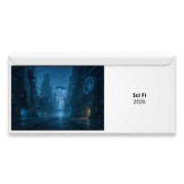 Sci Fi 2026 Magnetic Calendar