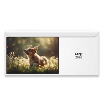 Corgi 2026 Magnetic Calendar