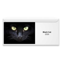 Black Cat 2026 Magnetic Calendar