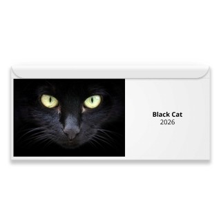 Black Cat 2026 Magnetic Calendar