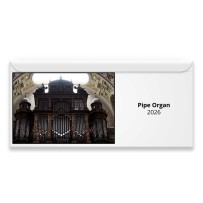 Pipe Organ 2026 Magnetic Calendar