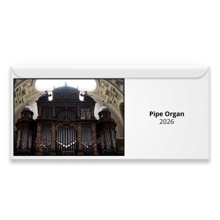Pipe Organ 2026 Magnetic Calendar