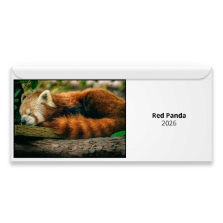 Red Panda 2026 Magnetic Calendar