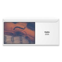 Violin 2026 Magnetic Calendar