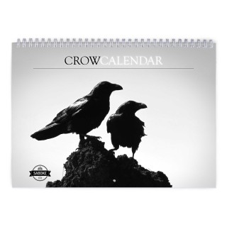 Crow 2024 Wall Calendar