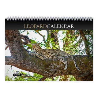 Leopard 2024 Wall Calendar