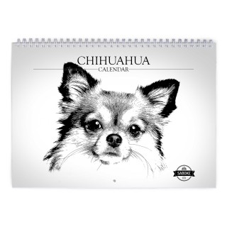 Chihuahua 2024 Wall Calendar