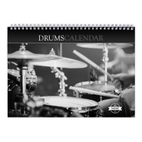 Drums 2024 Wall Calendar