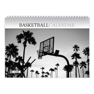 Basketball 2024 Wall Calendar