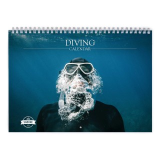Diving 2024 Wall Calendar