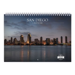 San Diego 2024 Wall Calendar