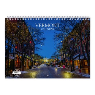 Vermont 2024 Wall Calendar