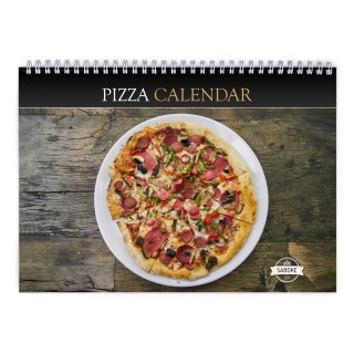 Pizza 2024 Wall Calendar