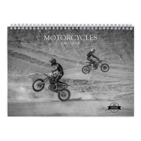 Motorcycle 2024 Wall Calendar