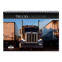 Trucks 2024 Wall Calendar